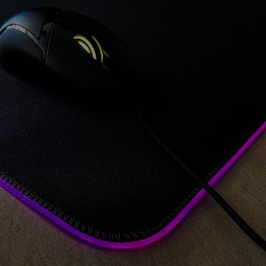 ماوس پد RGB مدل NU160 ابعاد 25*35 سانتی متر